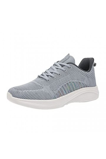 Baskets Mode Femme Sneakers Tendance Running Respirantes Léger Basket Mode Tendance Fashion Casual Mode LéOpard Mode en Daim 