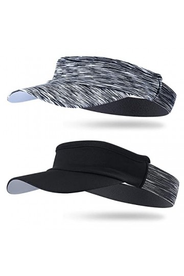 Arcweg Visière Femme Homme Soleil Bandana Cyclisme Respirant Douce Élastique Casquette Visière Sport Tennis Golf Marathon en 