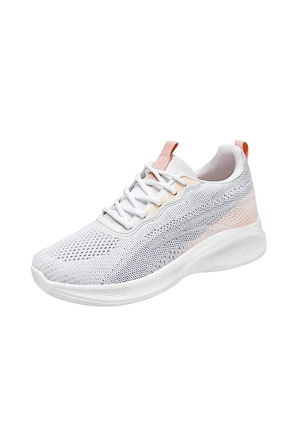 Yavion Basket Femmes Baskets Mode Confortables Sneakers,Chaussures De Sport De Mode en Plein Basket Femme Noire Haute Femme C