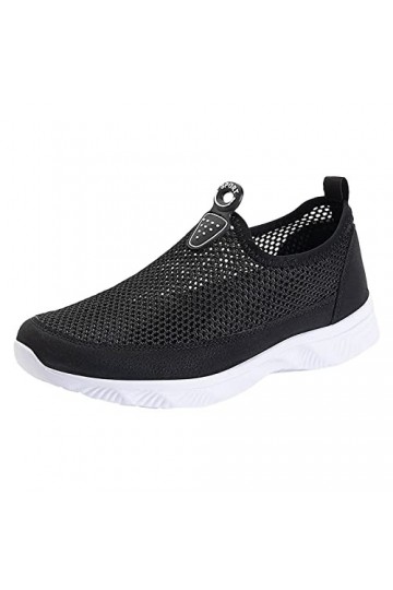Chaussures à la Mode Paire de Basket Homme Escarpin Chic et Confortable Baskets Noires Femme Sandales Plate Forme Chaussures 