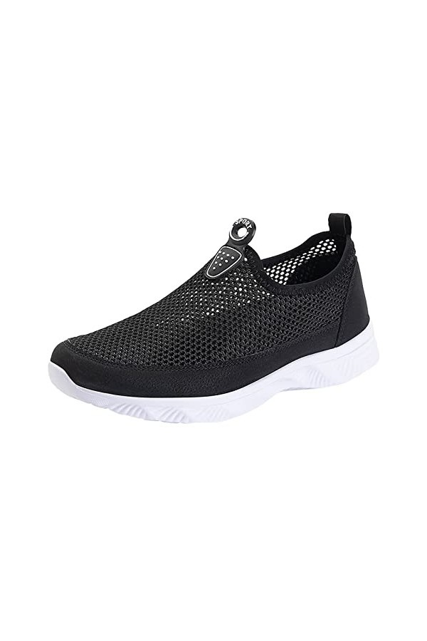 Chaussures à la Mode Paire de Basket Homme Escarpin Chic et Confortable Baskets Noires Femme Sandales Plate Forme Chaussures 