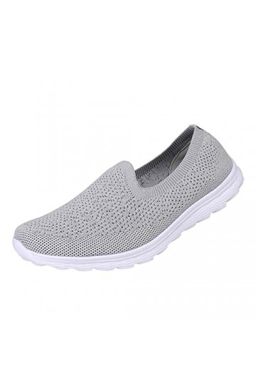 Baskets Femme Chaussures De Course Mode Été Femmes Sneakers Chaussures Massives Casual Mesh Respirant Confortable Léger Fitne