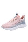 Chaussures de Sport Femme Respirant Femmes Baskets Mode dégradé Quatre Saisons Chaussures de Sport Maille Respirant Confortab