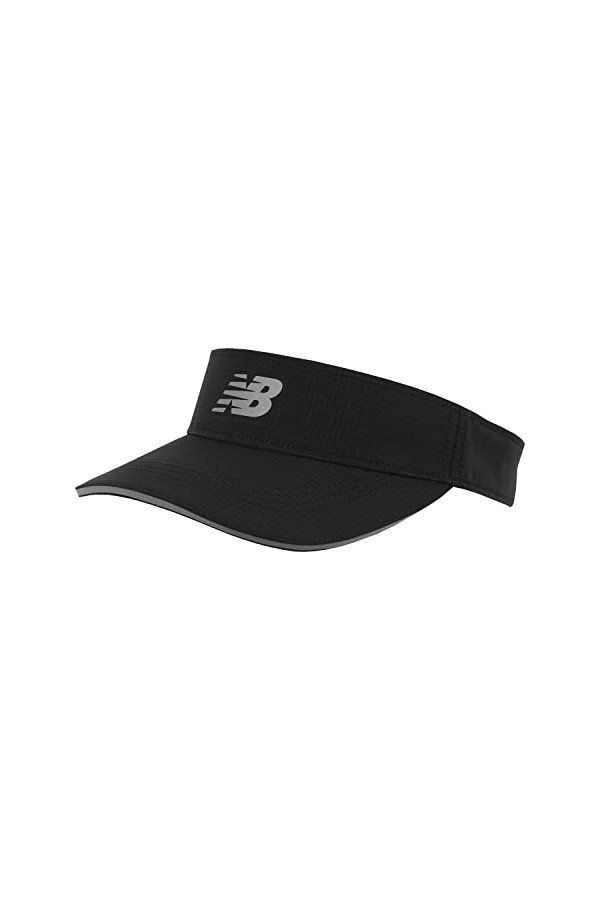 New Balance Visière performante Unisexe, Gris, Taille Unique