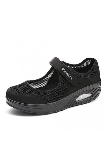 Femmes Minceur Taille Chaussures Marche Baskets 35-42eu Plate-Forme Chaussures Poids Air Léger Engrener Elastic Sports en Mar