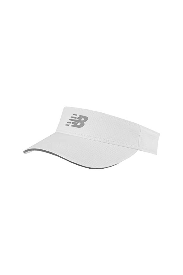 New Balance Visière performante Unisexe, Gris, Taille Unique