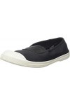 Bensimon - F15002 - TENNIS ELASTIQUE FEMME - Baskets Basses - Femme - Noir Carbone - 37 EU