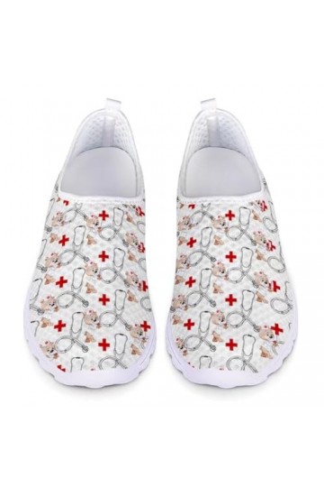 chaqlin Nurse Baskets Chaussures Femmes Casual Mesh Chaussures de Course Adolescent Adolescent Casual Sport Gym Trainers Resp