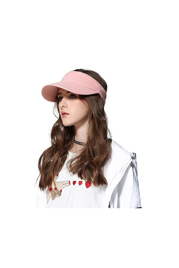 Golf Sports Visière Chapeaux Femme Plage Été Casquettes Visières