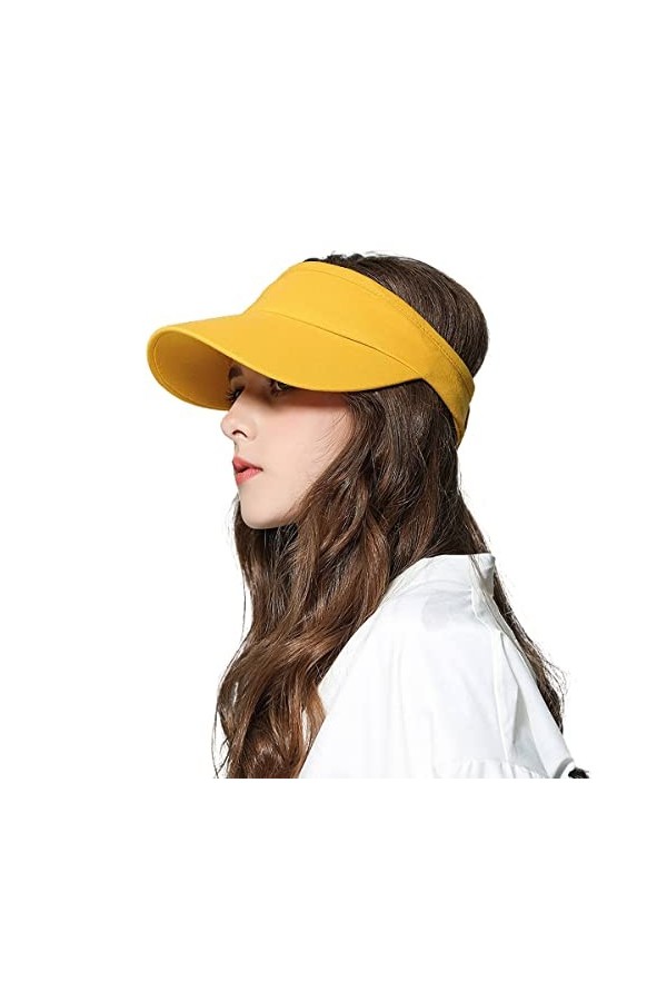 Golf Sports Visière Chapeaux Femme Plage Été Casquettes Visières