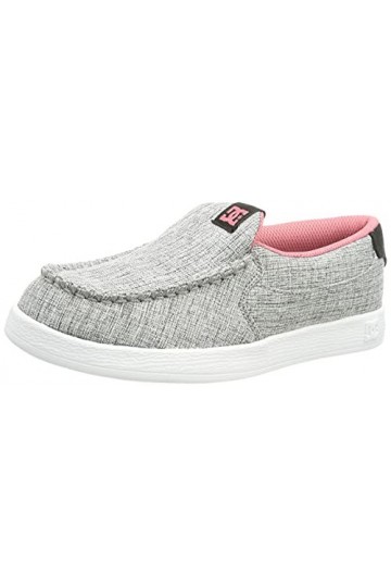 DC Shoes Femme Scoundrel Basket, Rose, 36 EU