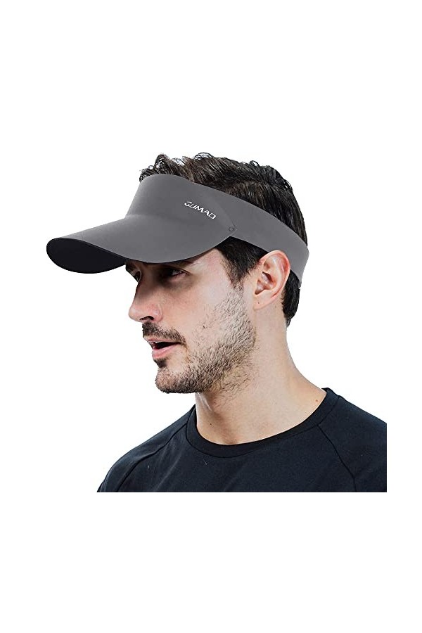 WTACTFUL Visière de sport pour homme et femme - Grand bord - Chapeau de soleil - Chapeau de plage pour la randonnée, les voya