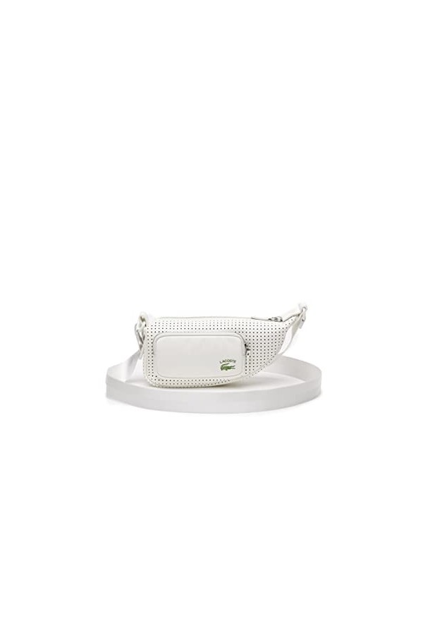 Lacoste-WOMEN CROSSOVER BAG-NU4251ID, Blanc, Taille unique