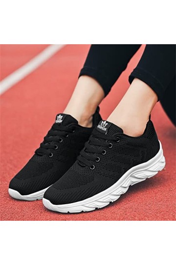 Baskets pour femme - Chaussures de course - Mode dété - Pour femme - Maille respirante - Légères - Confortable - Décontracté