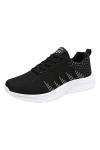 Baskets Mode Femme Sneakers Sport Running Respirantes Poids Léger Basket Mode Tendance Respirant Mesh Confortable Fitness Cha