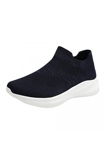 Chaussure Femme Confortable Sneakers Hommes Respirant Baskets Femmes Mode Sport Course Maille sur Couples Chaussures Glisser 