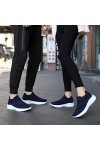 Chaussure Femme Confortable Sneakers Hommes Respirant Baskets Femmes Mode Sport Course Maille sur Couples Chaussures Glisser 