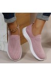Baskets Mode Femmes Baskets Confort Femmes Chaussures décontractées Femmes Gris Couleur Chaussures de Marche Dame Chaussures 
