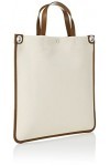Lacoste Heritage Canvas Shopping Bag Natural Tan