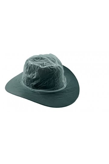 HAIBEIR Lot de 2 housses de pluie en PVC transparent pour homme et femme - Taille L, claire, L