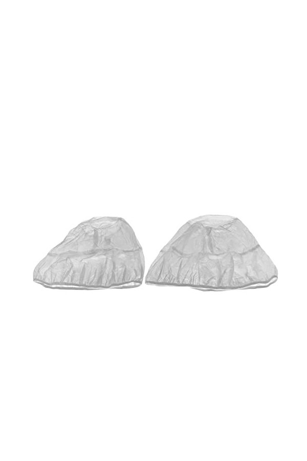 HAIBEIR Lot de 2 housses de pluie en PVC transparent pour homme et femme - Taille L, claire, L