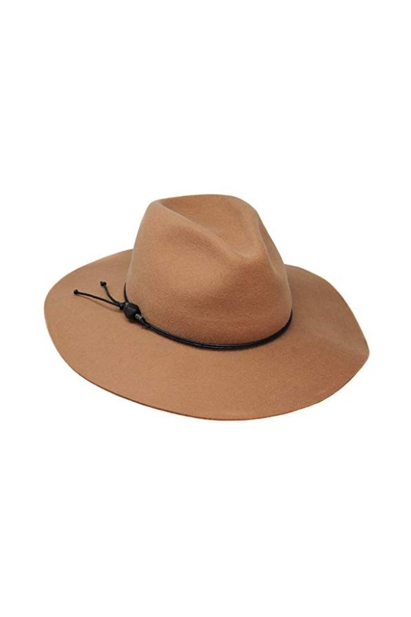 Borges & Scott Austin - 100% Feutre de Laine de première qualité - Cordon ciré et Ornements en Perles de tagua Ivoire végéta