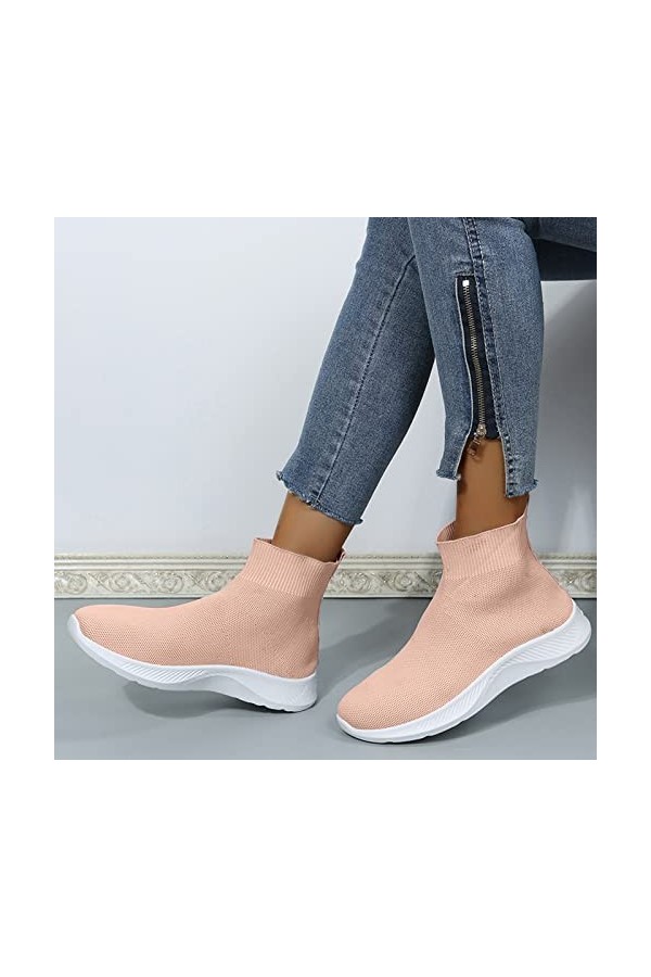 550 Chaussures de Sport Running Basket Femme Baskets Mode Femmes Baskets Confort Femmes Chaussures décontractées Femmes Gris 