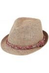 Chillouts Labasa Chapeau, 82 Red/Brown, L-XL Femme