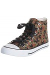 Brandsseller Baskets montantes pour femme - À lacets - Camouflage, camouflage, 38 EU