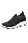 Running Chaussure Entraîneur décontracté Respirant Chaussures Femmes Wedge Loisirs en Plein air Course Fitness Baskets Chauss