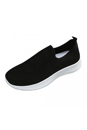 Bottes Mi-Mollet pour Femmes Talon Marron Baskets Mode Femmes Baskets Confort Femmes Chaussures décontractées Femmes Gris Cou