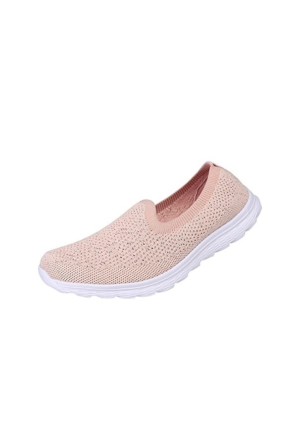 Baskets Femme Chaussures De Course Mode Été Femmes Sneakers Chaussures Massives Casual Mesh Respirant Confortable Léger Fitne