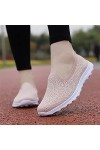 Baskets Femme Chaussures De Course Mode Été Femmes Sneakers Chaussures Massives Casual Mesh Respirant Confortable Léger Fitne