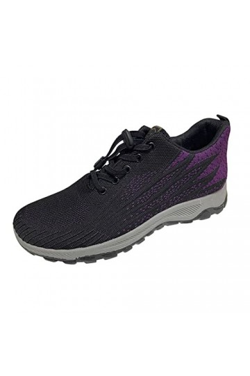 550 Chaussures de Sport Running Basket Femme Mode Baskets Dames Wedge Maille Up Colorblock décontracté Dentelle Respirant Bas