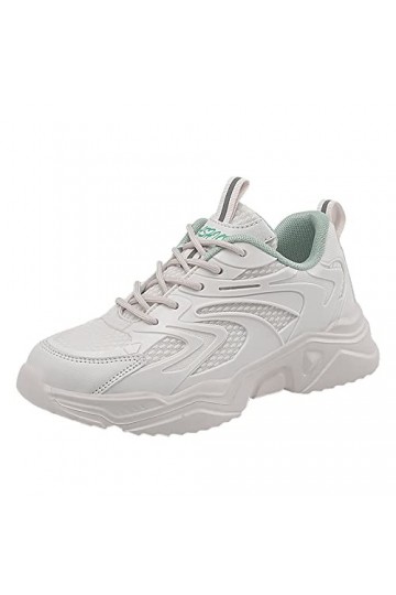 Chaussure Orthopedique Femme Chaussures Respirantes Basket Mode Baskets élégantes Chaussure de Running Toile Sneakers Maille 