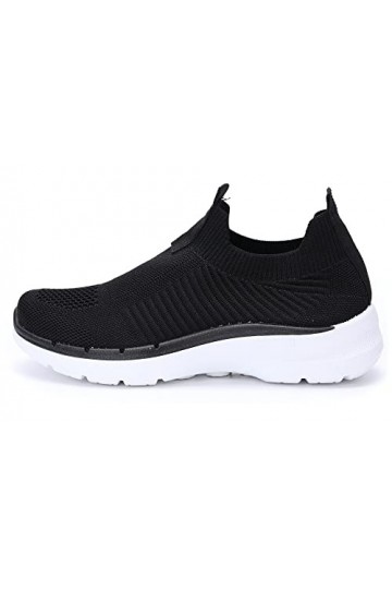 irisaa Slip On - Baskets respirantes - Chaussures de fitness - Chaussures de marche - Chaussures légères de course sur route,