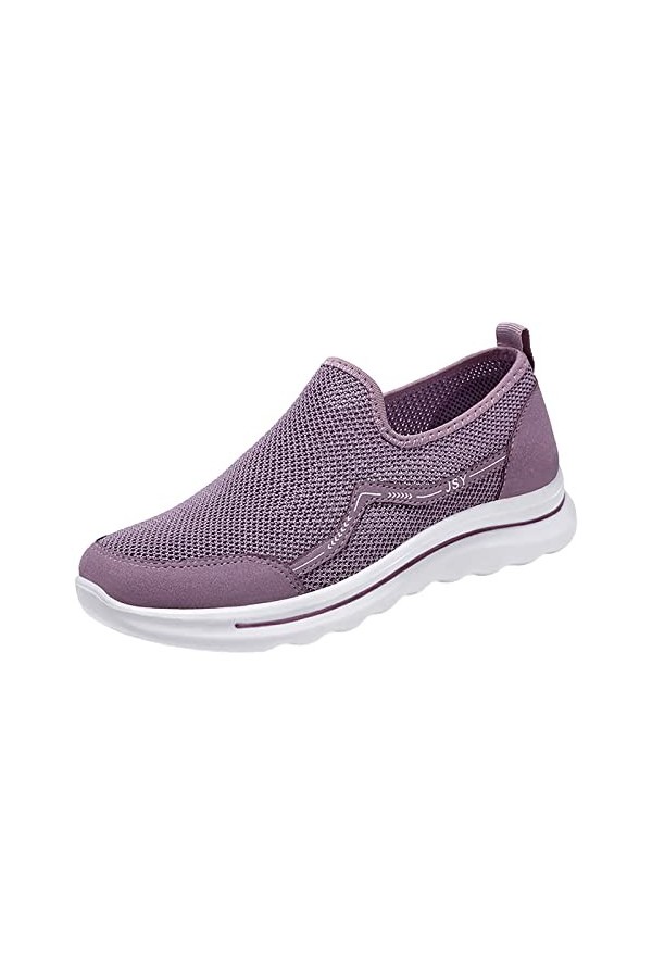 Chaussure Hiver Femme Baskets de Marche Chaussures Femme Sneakers a la Mode Sandales Plates Formes Baskets et Chaussures de S
