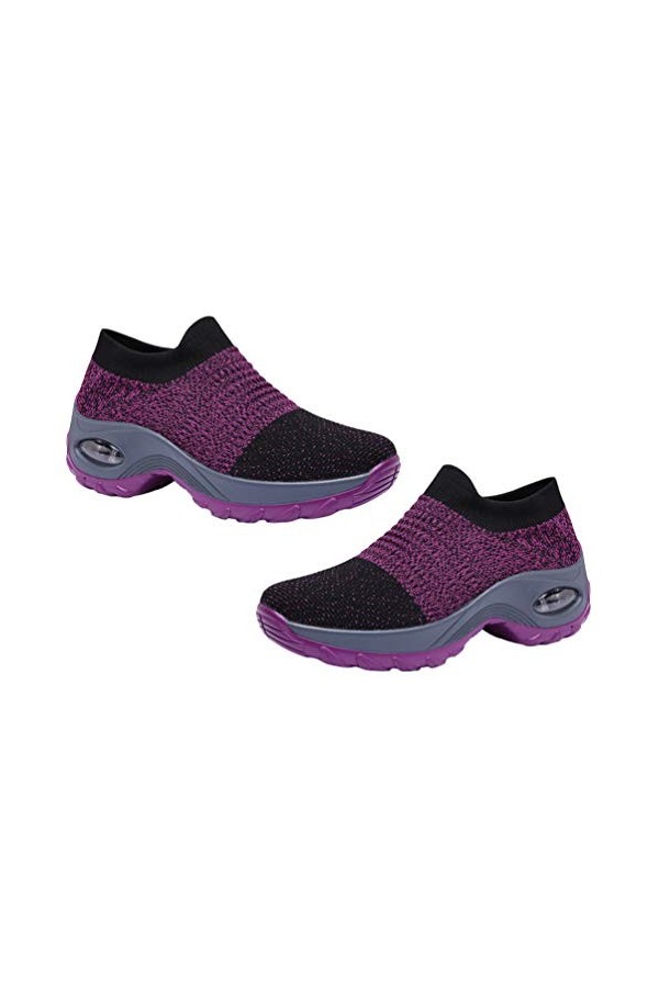 Holibanna 1 Paire Baskets à Coussin dair Chaussures De Sport Dames Chaussures pour Femmes Chaussures De Course Baskets De Mo