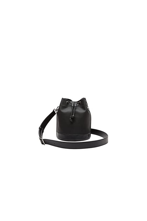 Lacoste Sac à Main Daily Lifestyle Femme, Noir, Taille unique