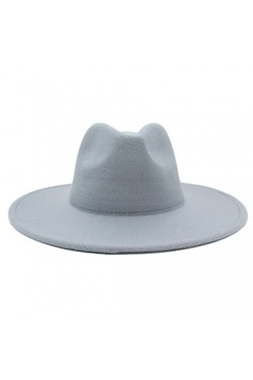 Faringoto Chapeau Fedora pour femme - Chapeau dhiver de luxe pour homme et femme, beige, taille unique