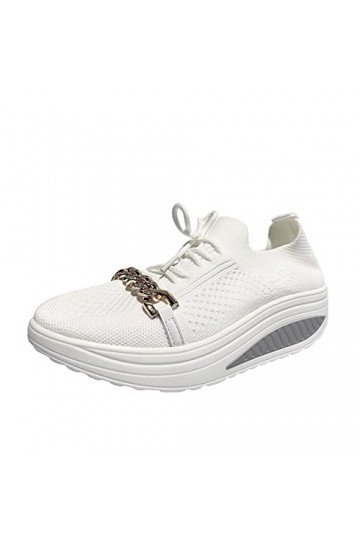Chaussure a la Mode 2022 Chaussure de Basket Pas Cher Talon Mariage Canvas Chaussure Plate Forme Basket Ouverte Baskets Femme