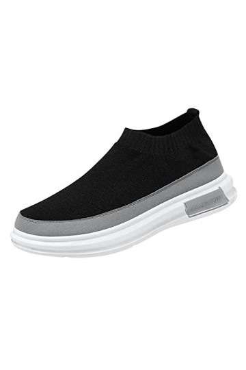 Baskets Mode Femmes Baskets Confort Femmes Chaussures décontractées Femmes Gris Couleur Chaussures de Marche Dame Chaussures 