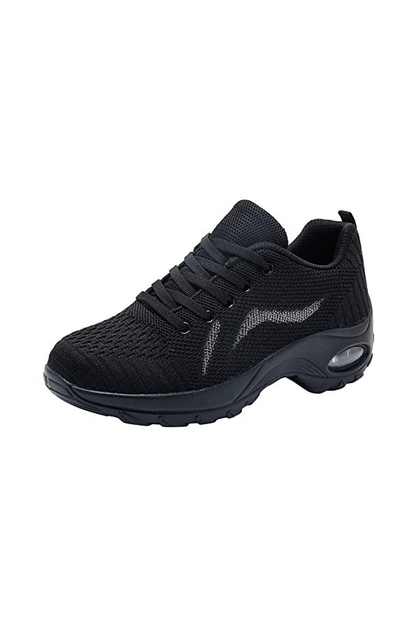 Chaussures de sport pour femme Cool Loisirs Femme Chaussures à lacets Voyage Semelle souple Confortable Chaussures dextérieu