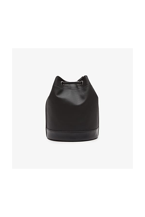 Lacoste Sac à Main Daily Lifestyle Femme, Noir, Taille unique