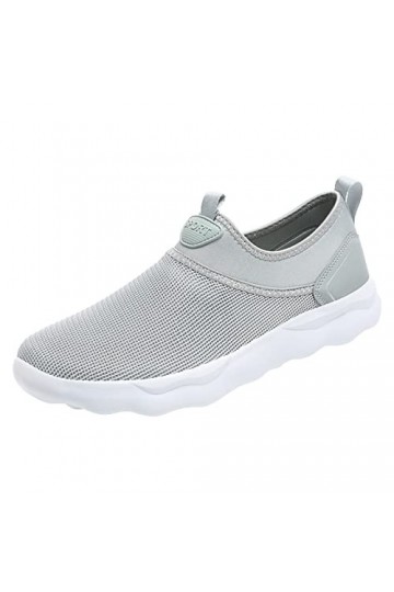 Chaussures de Sport Femme Respirant Femmes Baskets Mode été Nouveau modèle Simple Solide Maille Respirant Confortable Semelle