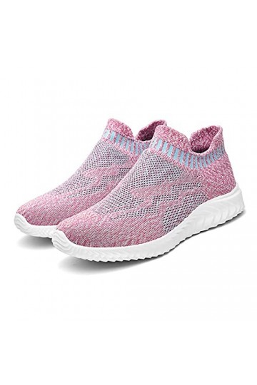 FNKDOR Chaussures de Course Femme Baskets Mode Chaussures Sport Course Sneakers Fitness Gym athlétique Multisports Outdoor Ca