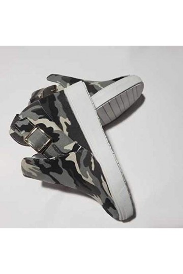 Gsheocm Sandales Été Taille 9 Mode de Loisirs Chaussures décontractées en Plein air Baskets pour Femmes Baskets Respirantes p