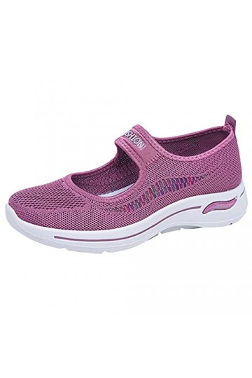 Arc-en-Ciel pour Femmes Baskets Dames Mode Running Chaussures légères Confortables Sneakers Flat pour Femmes Basket Chausson
