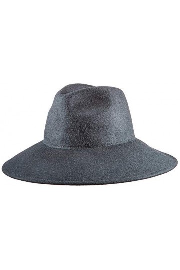 United Colors of Benetton Cappello Lana Tesa Larga Borsalino Chapeau en Feutre, Noir Nero 700 , Small Femme