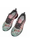 chaqlin Baskets Mignonnes dinfirmière pour Femmes, Chaussures de Marche de Course de Sport en Plein air Respirantes, Taille 